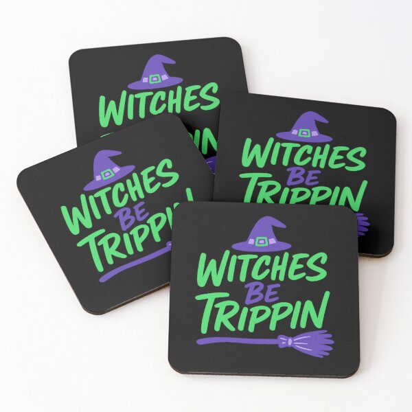 Item preview, Funny "Witches Be Trippin'" Halloween designed and sold by RocknCat.