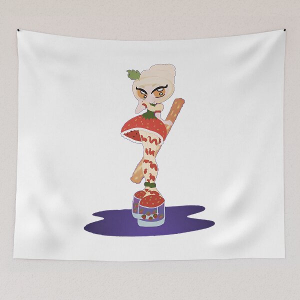 Item preview, Strawberry Snack Muse designed and sold by CherryposhPaint.