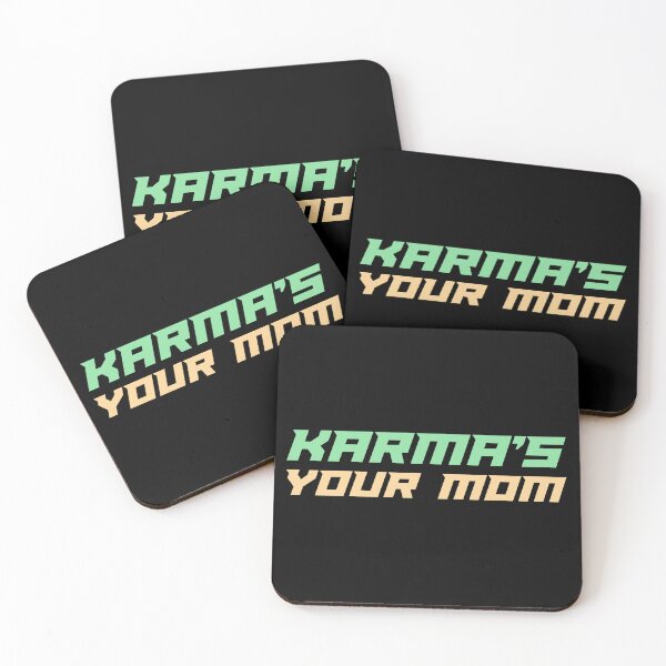 Item preview, Karma's a Bitch: green & tan designed and sold by muskitt.