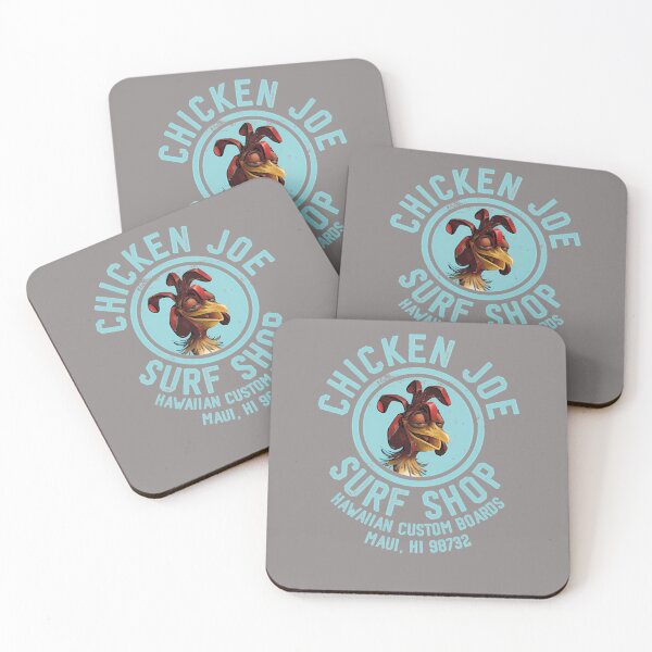 Item preview, CHICKEN-JOE-SURF-SHOP-T-SHIRT designed and sold by JuanitaBDurand.