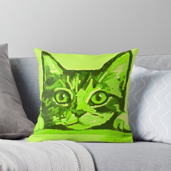 Item preview, Cat Green Ink  designed and sold by SJHorsfall.