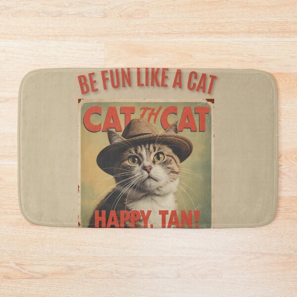 Item preview, Be fun like a cat designed and sold by MagicTeeVibeArt.