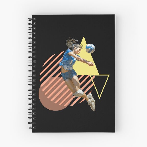 Item preview, Volleyball Libero Player Quick Reaction Dig with Geometric Artwork designed and sold by daila70.