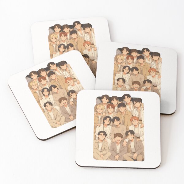 Item preview, SEVENTEEN Cartoon illustration Collage K-pop Group designed and sold by AJUNICE STUDIO.