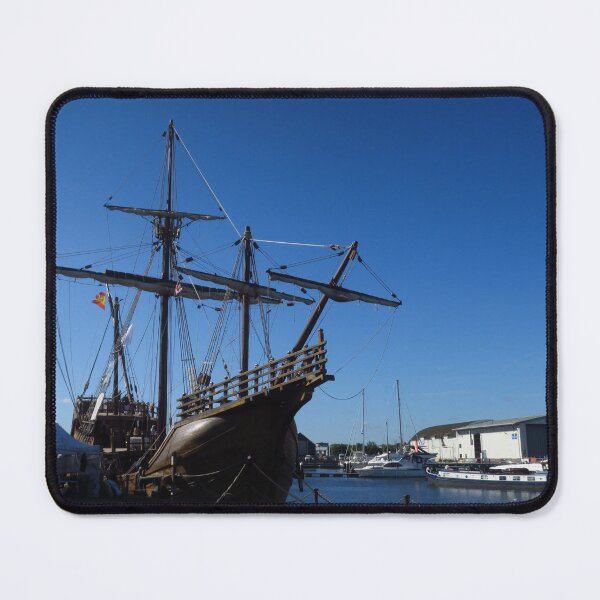 Item preview, Columbus's Santa Maria Ship, Ipswich Waterfront designed and sold by wiggyofipswich.