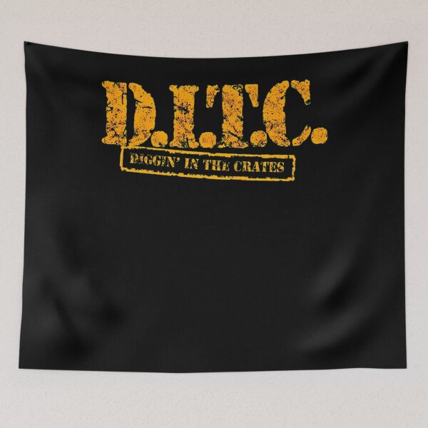 Item preview, D.I.C.T Diggin In The Crates Logo designed and sold by aggrehhewotl.