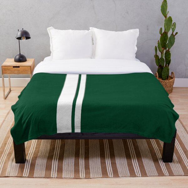 Item preview, Single Racing Stripe - Thick - Rigth Side 1 Pinstripe (British Racing Green Background) designed and sold by Racing Stripes Only.