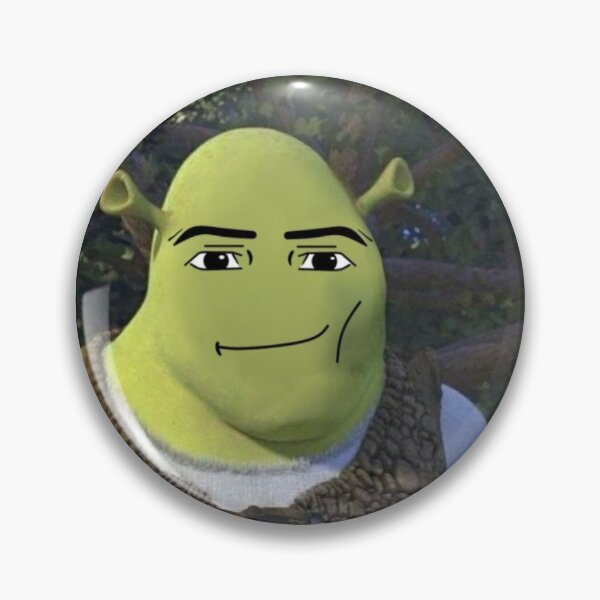 Item preview, Green ogre man face designed and sold by Teddy-Kiwi.