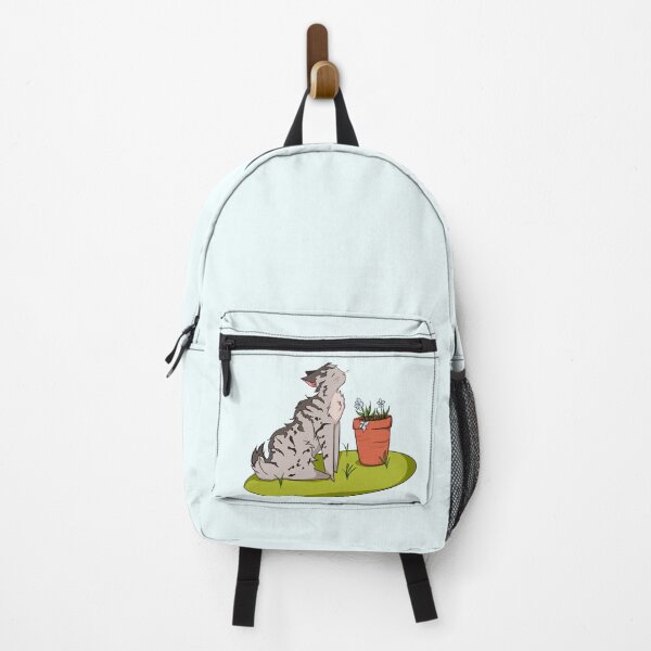 Item preview, Cat Smelling Flowers designed and sold by AnthamaArt.