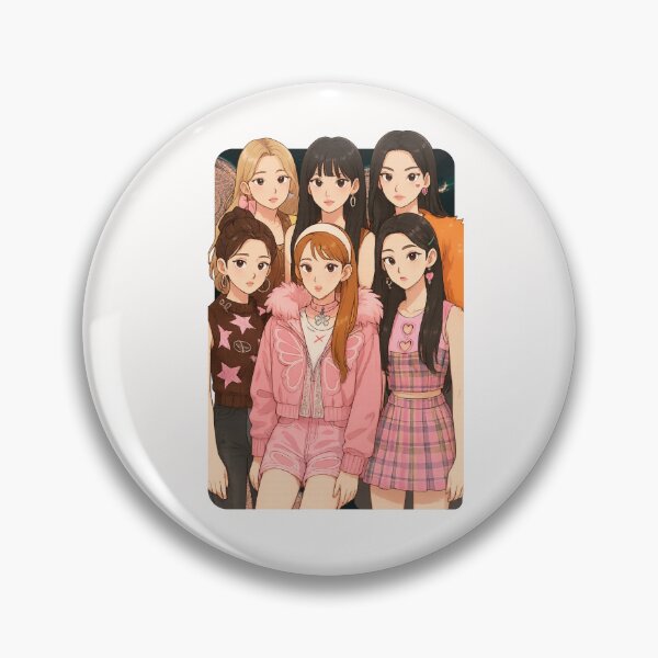 Item preview, StayC Cartoon illustration Collage K-pop Group designed and sold by AJUNICE STUDIO.