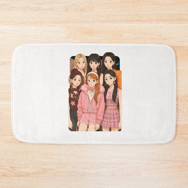 Item preview, StayC Cartoon illustration Collage K-pop Group designed and sold by AJUNICE STUDIO.