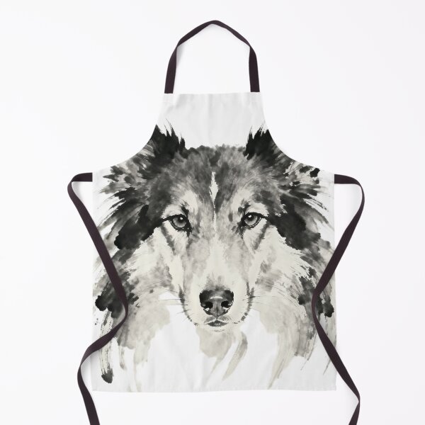 Item preview, Collie Ink Painting Close-up designed and sold by forget45studio.