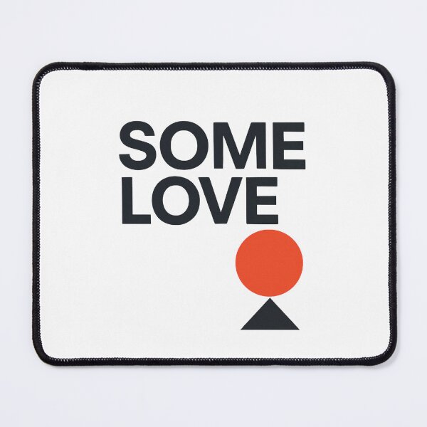 Item preview, Minimalist “Some Love” Design – Geometric Typography Art designed and sold by Lieblingsmädchen.