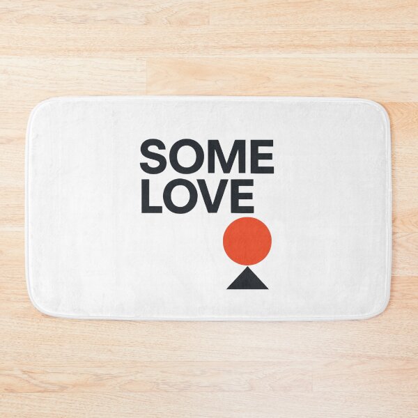 Item preview, Minimalist “Some Love” Design – Geometric Typography Art designed and sold by Lieblingsmädchen.