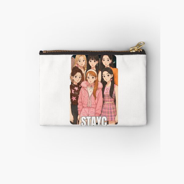 Item preview, StayC Name Cartoon illustration Collage K-pop Group designed and sold by AJUNICE STUDIO.