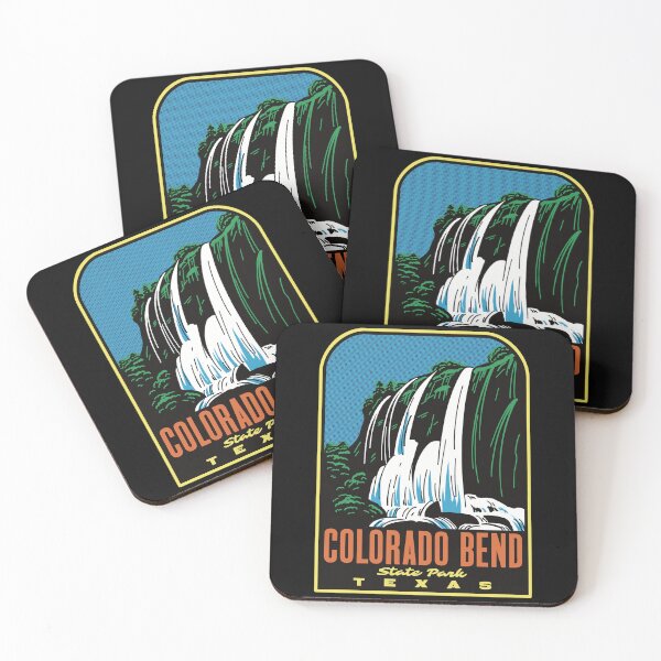 Item preview, Colorado Bend State Park Texas Retro designed and sold by HalpinDesign.