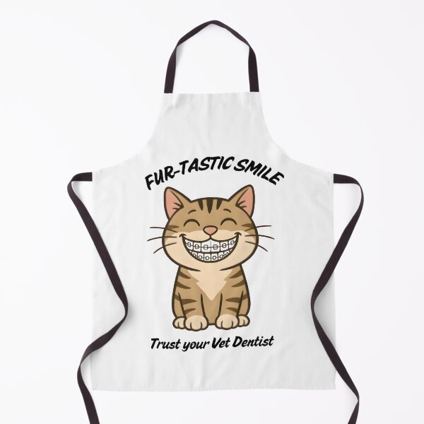 Item preview, Furtastic Smile – Cute Cat with Braces | Trust Your Vet Dentist designed and sold by Bettybee00.