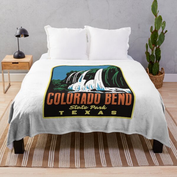 Item preview, Colorado Bend State Park Texas Retro designed and sold by HalpinDesign.