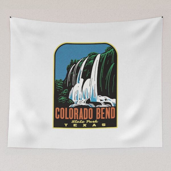 Item preview, Colorado Bend State Park Texas Retro designed and sold by HalpinDesign.