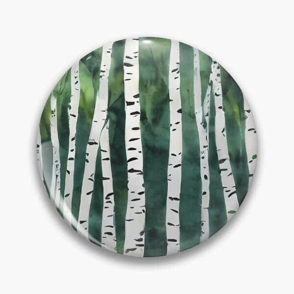 Item preview, Birch Trunks and Green Grass designed and sold by CalmnessbyChoice.