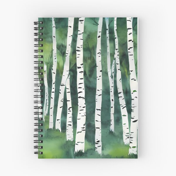 Item preview, Birch Trunks and Green Grass designed and sold by CalmnessbyChoice.