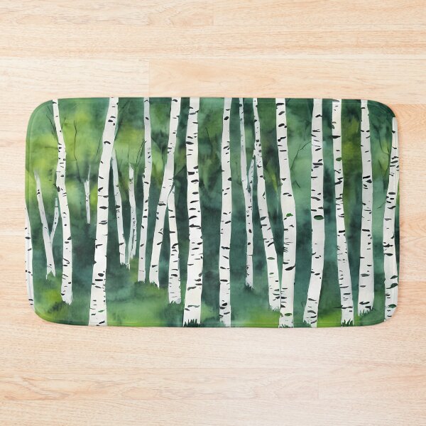 Item preview, Birch Trunks and Green Grass designed and sold by CalmnessbyChoice.