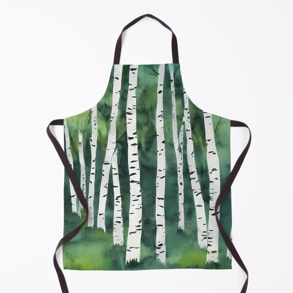 Item preview, Birch Trunks and Green Grass designed and sold by CalmnessbyChoice.