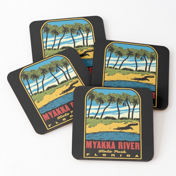 Item preview, Myakka River State Park Florida Retro designed and sold by HalpinDesign.
