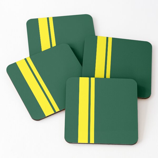 Item preview, Single Racing Stripe - Rigth Side 1 Pinstripe (British Racing Green Background) designed and sold by Racing Stripes Only.