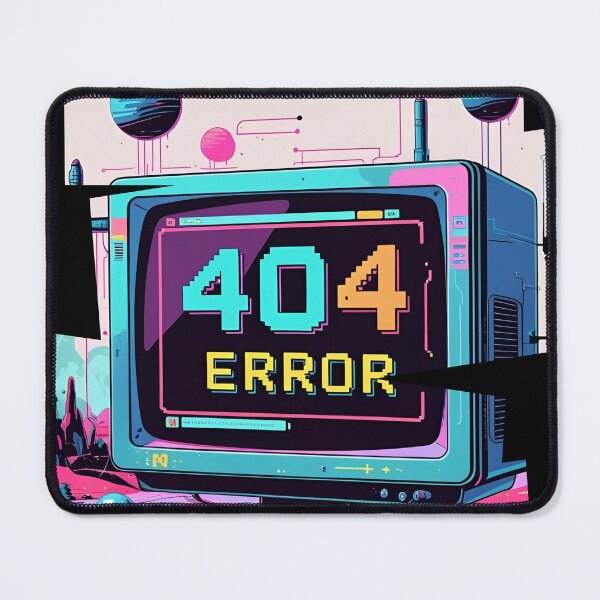 Item preview, 404 Error Design Classic error popup with pixelated font 6 designed and sold by Neon G.
