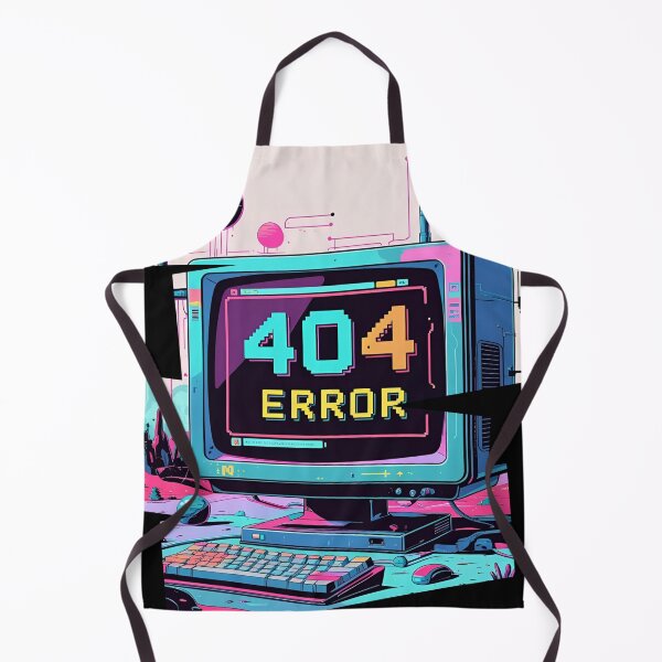 Item preview, 404 Error Design Classic error popup with pixelated font 6 designed and sold by Neon G.