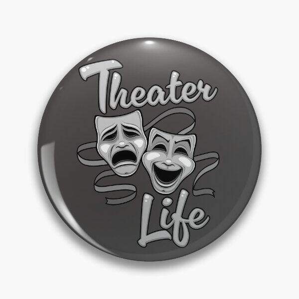 Item preview, Theater Life Comedy and Tragedy Masks designed and sold by fizzgig.