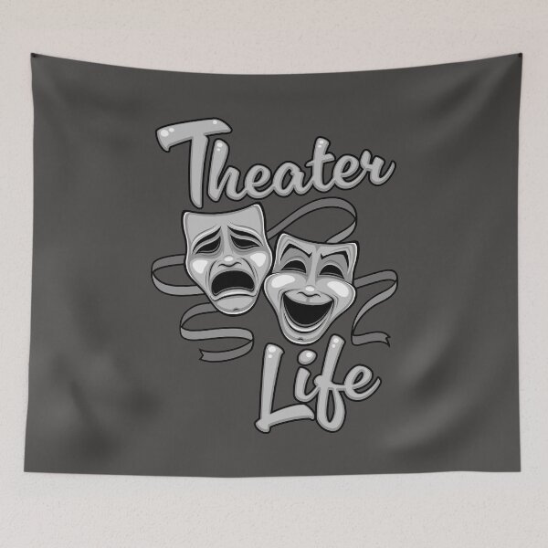 Item preview, Theater Life Comedy and Tragedy Masks designed and sold by fizzgig.