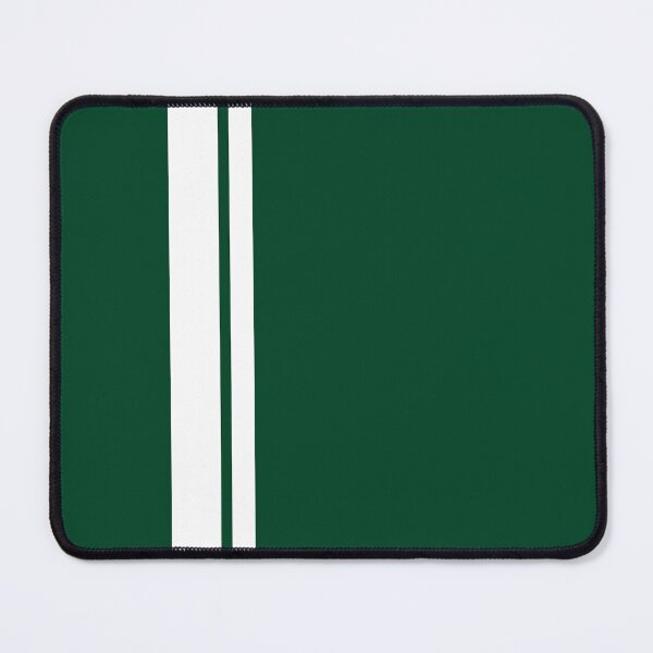 Item preview, Single Racing Stripe White - Rigth Side - White Pinstripe (British Racing Green) designed and sold by Racing Stripes Only.