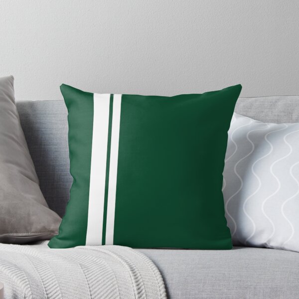Item preview, Single Racing Stripe White - Rigth Side - White Pinstripe (British Racing Green) designed and sold by Racing Stripes Only.