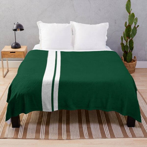 Item preview, Single Racing Stripe White - Rigth Side - White Pinstripe (British Racing Green) designed and sold by Racing Stripes Only.