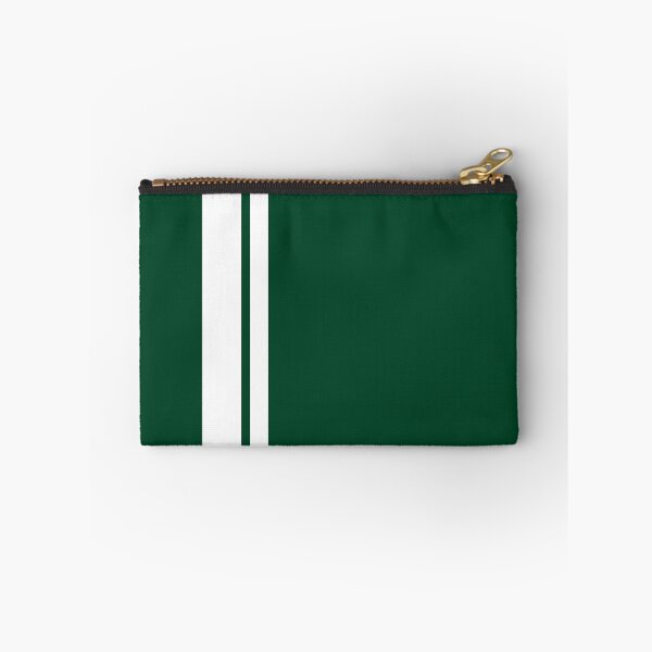 Item preview, Single Racing Stripe White - Rigth Side - White Pinstripe (British Racing Green) designed and sold by Racing Stripes Only.