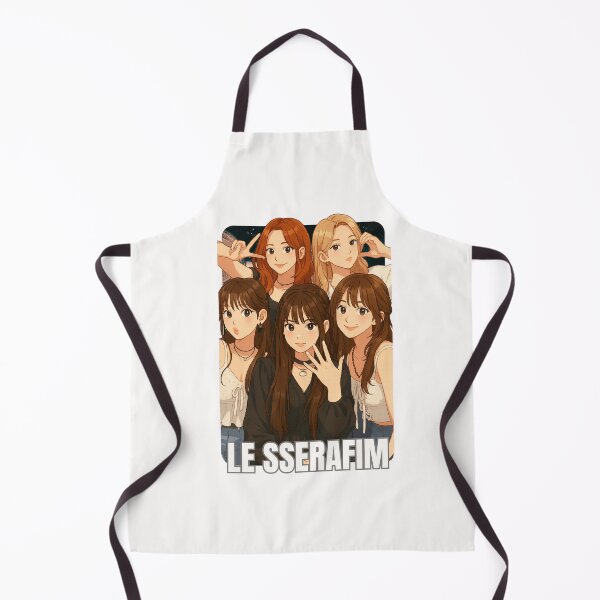 Item preview, Le Sseraf1m Name Cartoon illustration Collage K-pop Group designed and sold by AJUNICE STUDIO.