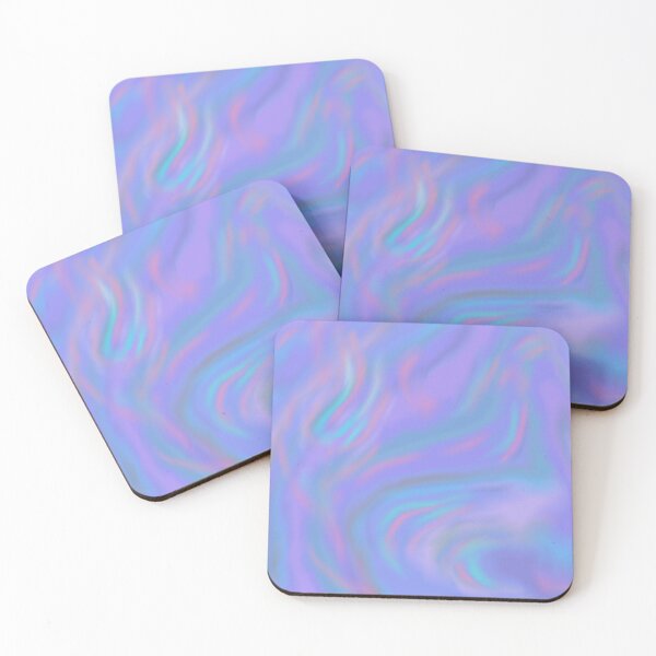 Item preview, Iridescent Dreamscape – Abstract Pastel Holographic Pattern designed and sold by PinFlick.