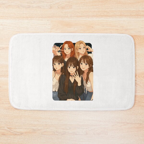 Item preview, Le Sseraf1m Cartoon illustration Collage K-pop Group designed and sold by AJUNICE STUDIO.