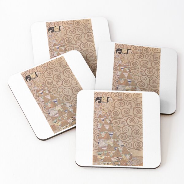 Item preview, Gustav Klimt Austrian painter Expectation (from Tree of Life) designed and sold by TeeARTHY.