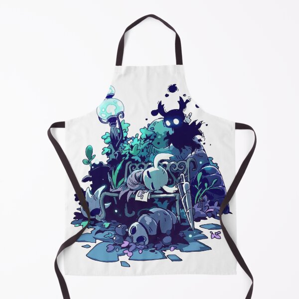 Item preview, Hollow Knight – Rest at the Bench (Knight & Shade Illustration) designed and sold by gringoods.