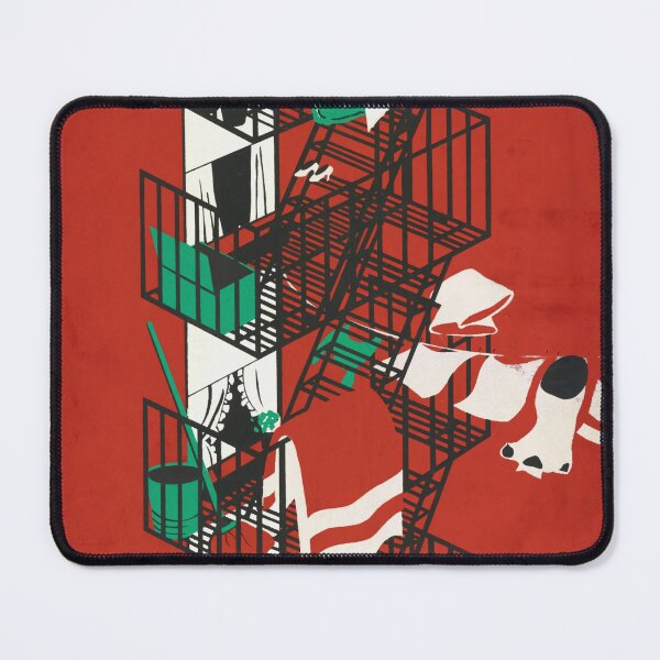 Item preview, Vintage NYC Fire Safety Poster | Art Deco Urban Design | Mid-20th Century Public Safety & Urban Development designed and sold by artofuniverse.