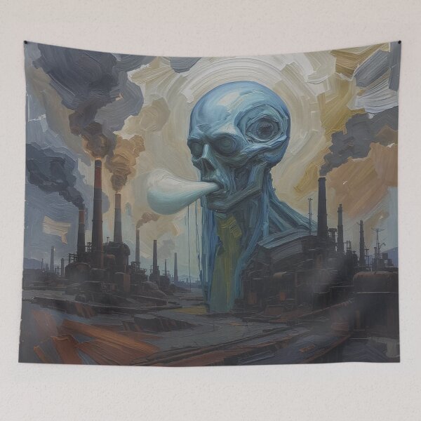 Item preview, Industrial Nightmare #4 designed and sold by SpaceFrisbee.