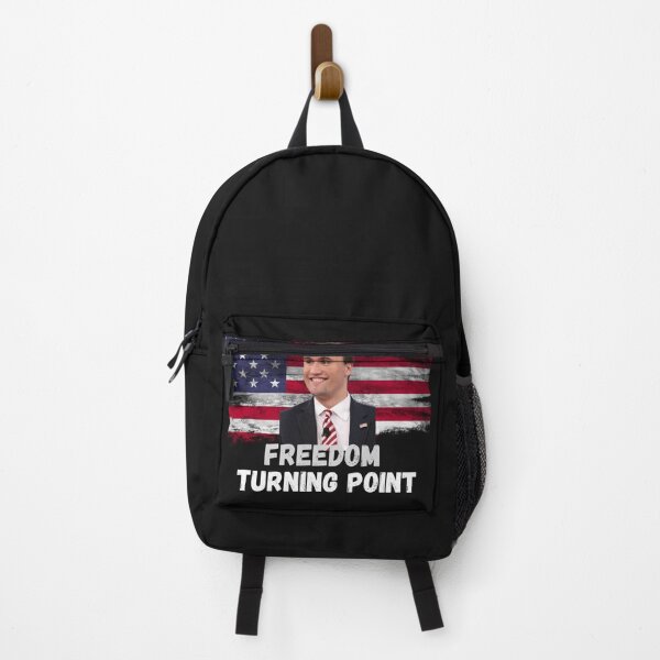 Item preview, Charlie Kirk Freedom Turning Point T-Shirt designed and sold by Naro Hive.