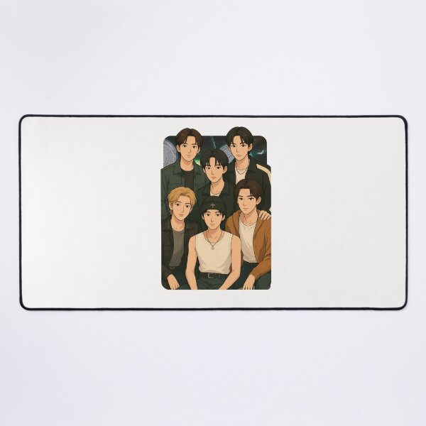 Item preview, BOYNEXTDOOR Cartoon illustration Collage K-pop Group designed and sold by AJUNICE STUDIO.