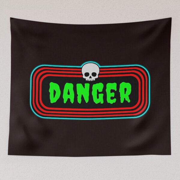 Aperçu de l'œuvre Danger créée et vendue par glowdesigns.