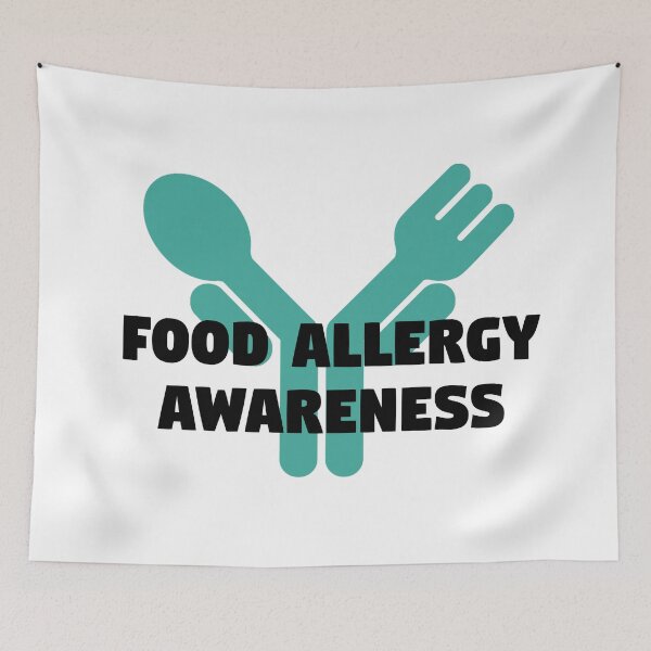 Item preview, Food Allergy Awareness designed and sold by d00mface.