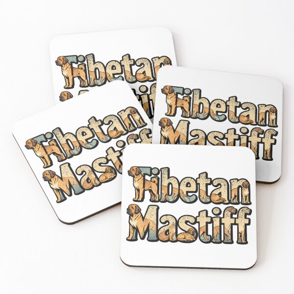 Item preview, Tibetan Mastiff with Tibetan Mastiff designed and sold by forget45studio.