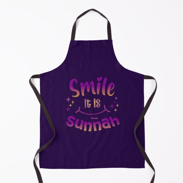 Item preview, Smile, It’s Sunnah ( purple, no Bg ) – Islamic Positivity Design designed and sold by D-Islamic.